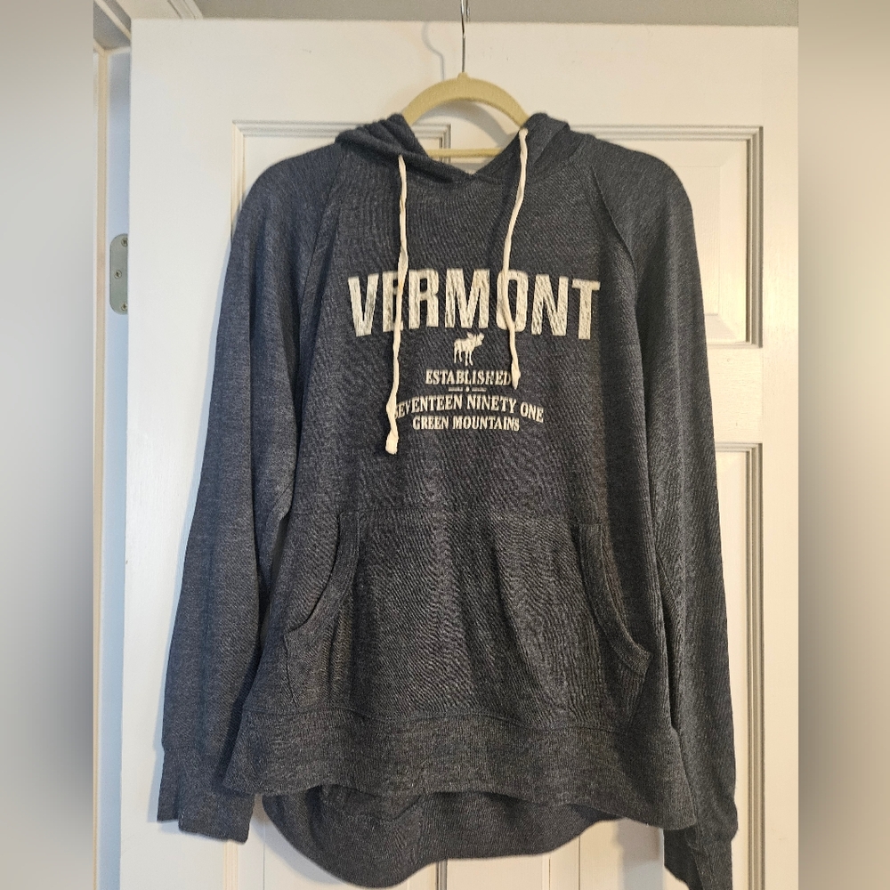 Vermont Moose Hooded Sweatshirt
